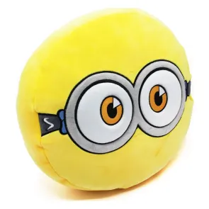 Minions 3 rundes Plüschkissen bestickt 30x10x30 cm