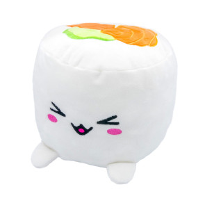 Plushi Plüschfigur Uramaki Sushi mit Lachs 20 cm