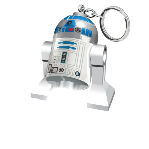 LEGO Star Wars Schlüsselanhänger mit Leuchtfunktion R2D2 8 cm                 