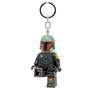 LEGO Star Wars Schlüsselanhänger mit Leuchtfunktion Boba Fett 8 cm