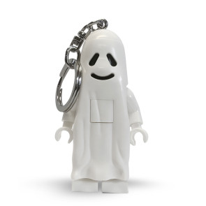 LEGO Classic Schlüsselanhänger mit Leuchtfunktion Ghost 8 cm