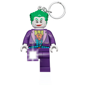 LEGO DC Comics Schlüsselanhänger mit Leuchtfunktion Joker 8 cm                     