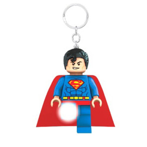 LEGO DC Comics Schlüsselanhänger mit Leuchtfunktion Superman 8 cm                     