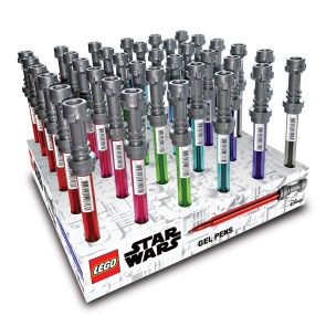 LEGO Star Wars Gelstifte Lichtschwert Display (36)