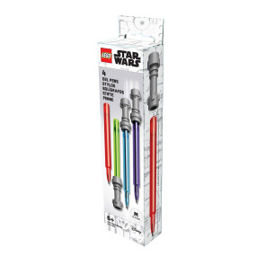 LEGO Star Wars Gelstifte 4-er Pack Lichtschwert  
