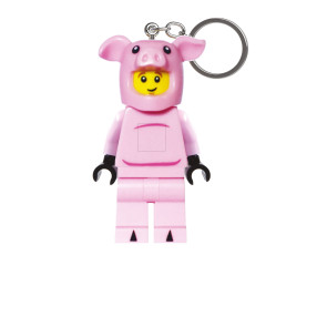 LEGO Minifigures Schlüsselanhänger mit Leuchtfunktion Piggy Guy 8 cm