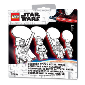LEGO Star Wars Klebezettel Set mit Stift Darth Vader