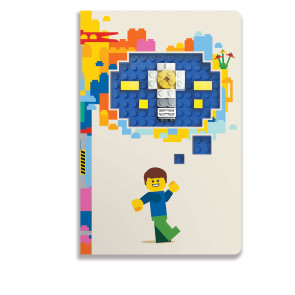 LEGO Minifigures EZ2R Notizbuch Gedanken