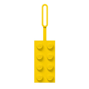 LEGO Taschenanhänger Gelb 10 cm