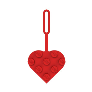 LEGO Minifigures Taschenanhänger Herz Rot 10 cm