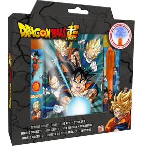 Dragon Ball Tagebuch Set mit Schloss  