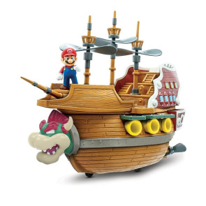 World of Nintendo Super Mario Spielset Bowsers Luftschiff Deluxe