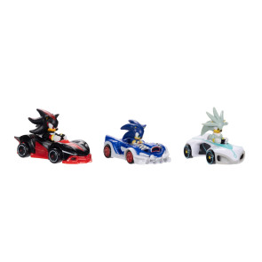 Sonic - The Hedgehog Diecast Modellautos 1/64 Wave 7 Sortiment (4)