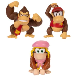 World of Nintendo Minifiguren Donkey Kong 6 cm Sortiment (16)           