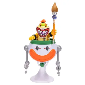 Der Super Mario Galaxy Film Actionfigur Bowser Jr. with Clown Car 13 cm