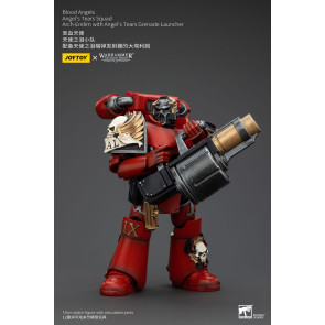 Warhammer The Horus Heresy Actionfigur 1/18 Blood Angels Angel's Tears Squad Arch-Erelim with Angel's Tears Grenade Launcher 12 cm