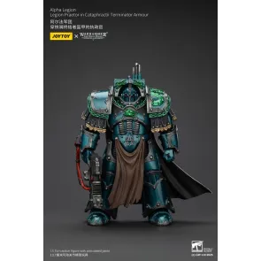 Warhammer The Horus Heresy Actionfigur Alpha Legion Legion Praetor in Cataphractii Terminator Armour 18 cm