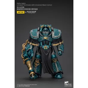 Warhammer The Horus Heresy Actionfigur Alpha Legion Lernaean Terminator with Conversion Beam Cannon 20 cm