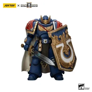 Warhammer 40k Actionfigur Ultramarines Victrix Honour Guardwith Storm Shield And Power Sword 20 cm