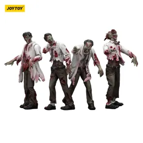 Zombie Dark Source Actionfiguren 4er-Pack Scientists (Male) 8 cm