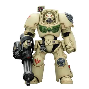 Warhammer 40,000 Actionfigur Dark Angels Deathwing Terminator 3 with Power Fist and Assault Cannon 14 cm