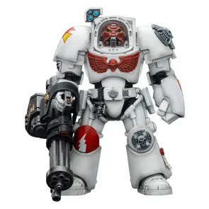 Warhammer 40,000 Actionfigur White Scars Terminator 3 with Power Fist and Assault Cannon 14 cm