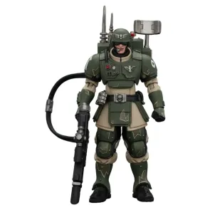 Warhammer Actionfigur Astra Militarum Kasrkin 3 with Hot-shot Lasgun and Vox-caster