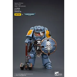 Warhammer 40k Actionfigur 1/18 Space Wolves Claw Pack Sigyrr Stoneshield 12 cm