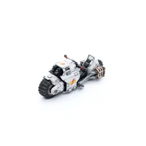 Warhammer 40k Fahrzeug 1/18 White Scars Raider-pattern Combat Bike 22 cm
