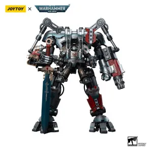Warhammer 40k Actionfigur 1/18 Grey Knights Nemesis Dreadknight (Including Grey Knights Terminator Caddon Vibova) 12 cm