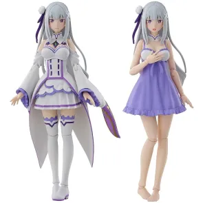 Re:Zero Starting Life in Another World Plastic Model Kit Emilia DX Ver. 16 cm  