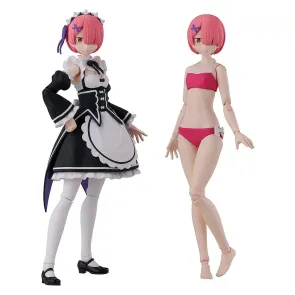 Re:ZERO -Starting Life in Another World- Kadokawa Plastic Model Series Plastic Model Kit Ram DX Ver. 16 cm