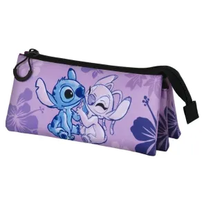 Lilo & Stitch FAN Triple Federmäppchen 2.0 Stitch & Angel Lilac