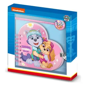 PAW Patrol Notizbuch mit Kugelschreiber Geschenk-Set Pawsome Friendships Grow