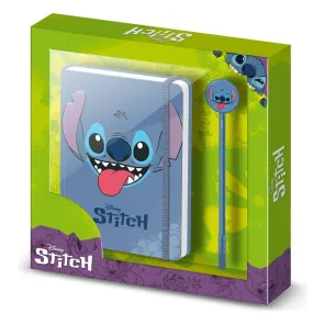 Lilo & Stitch Tagebuch Geschenkbox Face Blue