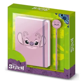 Lilo & Stitch Tagebuch Geschenkbox Angel Face Pink