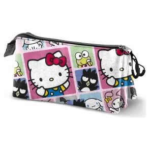 Sanrio Triple Federmäppchen Hello Kitty Panels Multicolour