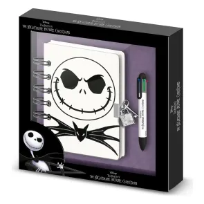Nightmare before Christmas Notizbuch mit Kugelschreiber Geschenk-Set Jack