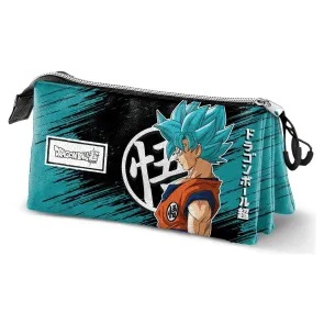 Dragon Ball Dreifach-Federmäppchen Saiyajin Blue