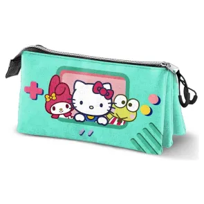 Sanrio 3-fach Federmäppchen Hello Kitty Videogame
