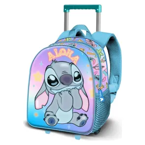 Lilo & Stitch 3D Rucksack mit Rollen Mischievous