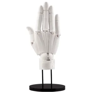 Takahiro Kagami PVC Artist Support Item Hand 1/1 Model/R White 21 cm