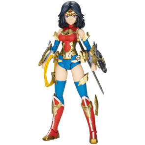 DC Comics Cross Frame Girl Plastic Model Kit Wonder Woman Humikane Shimada Ver. 16 cm