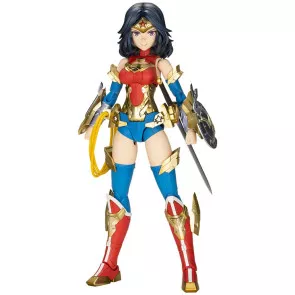 DC Comics Cross Frame Girl Plastic Model Kit Wonder Woman Humikane Shimada Ver. 16 cm