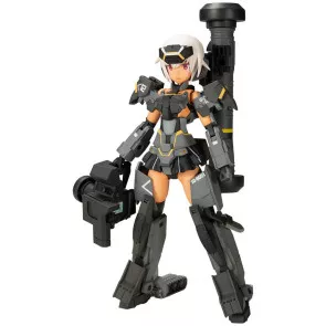 Frame Arms Girl Plastic Model Kit Gourai-Kai (Black) with FGM148 Type Anti-Tank Missile 16 cm