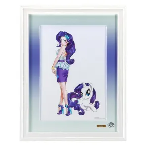 My Little Pony Chara Fine Graph Kunstdruck Bishoujo Rarity 43 cm