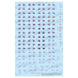 Megami Device M.S.G. Zubehör-Set für Plastic Model Kits 1/1 Desire Maiden Medic Eye Decal Set      