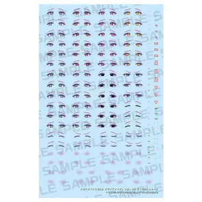 Megami Device M.S.G. Zubehör-Set für Plastic Model Kits 1/1 Desire Maiden Medic Eye Decal Set      