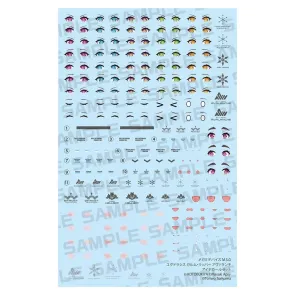 Megami Device M.S.G. Zubehör-Set für Plastic Model Kits Yggdrasis Garm Ripper Avalanche Eye Decal Set