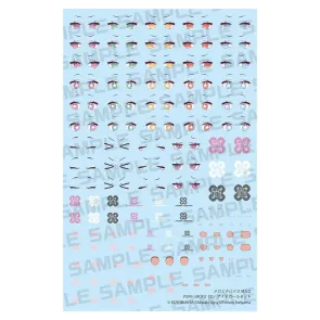 Megami Device Plastic Model Kit 1/1 M.S.G Puni Mofu Long Eye Decal Set